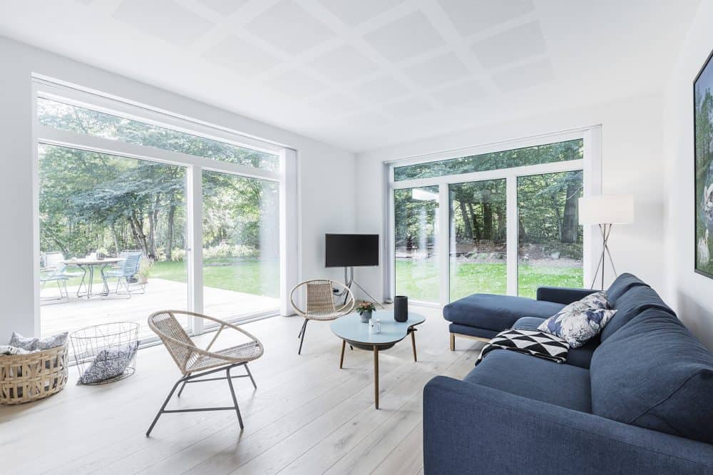 Skanlux Funkis 2-plan hus. Arkitekttegnet luksushus