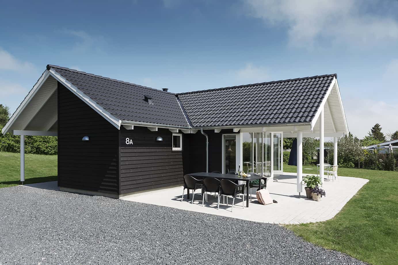 Classic sommerhus fra Skanlux. Klassisk sommerhus