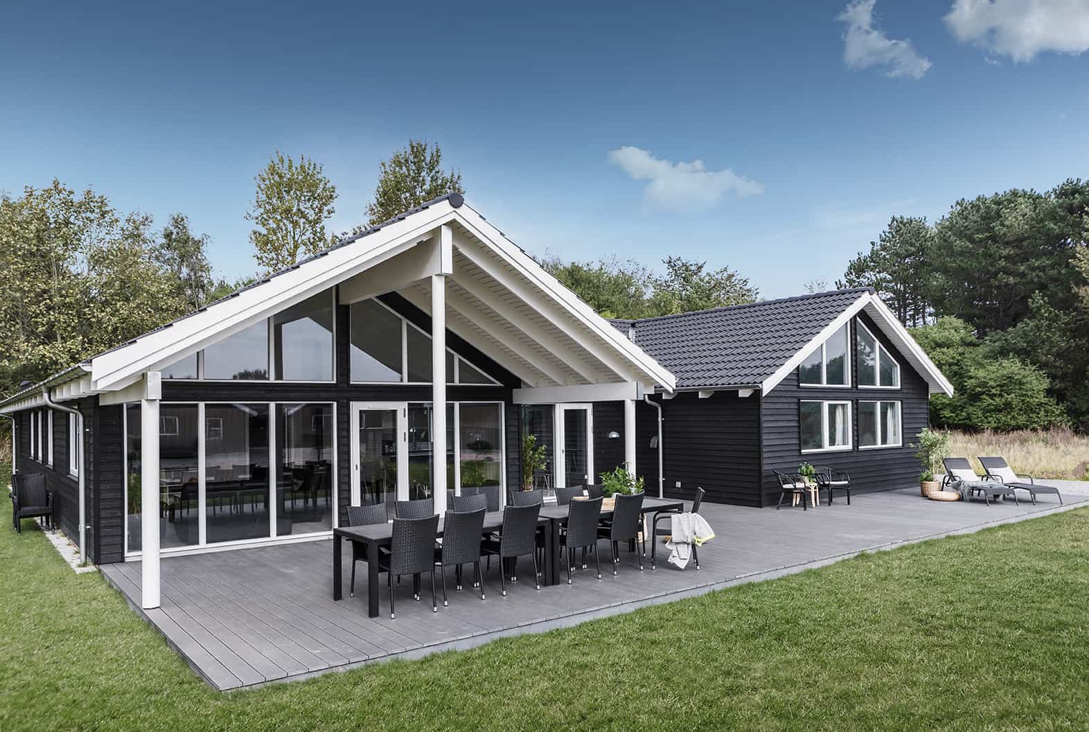 Skanlux Aqua sommerhus med pool og aktivitetsrum