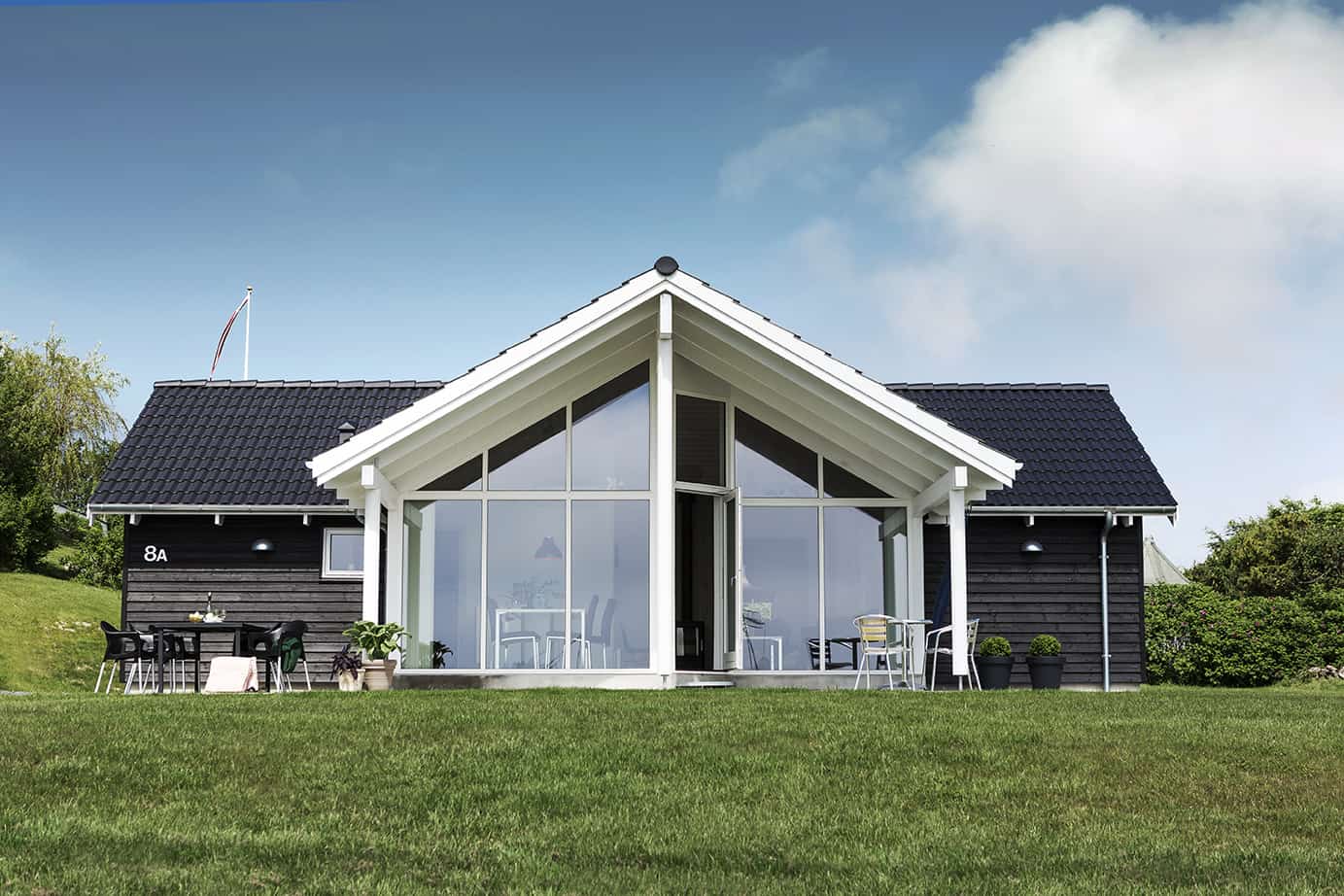 Classic sommerhus fra Skanlux. Klassisk sommerhus