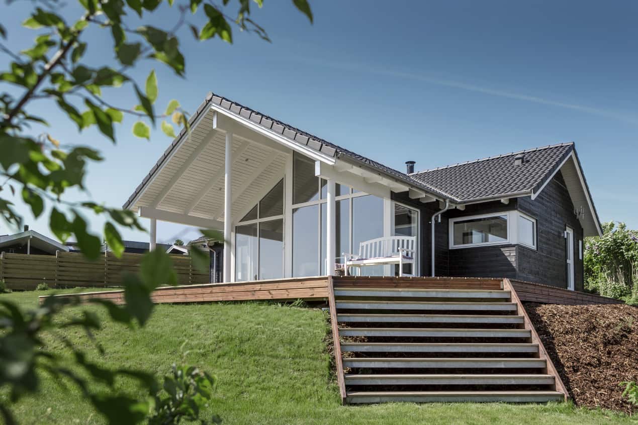 Classic sommerhus fra Skanlux. Klassisk sommerhus
