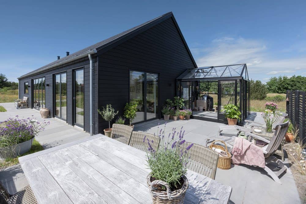 Skanlux Trend sommerhus. Arkitekttegnet sommerhus