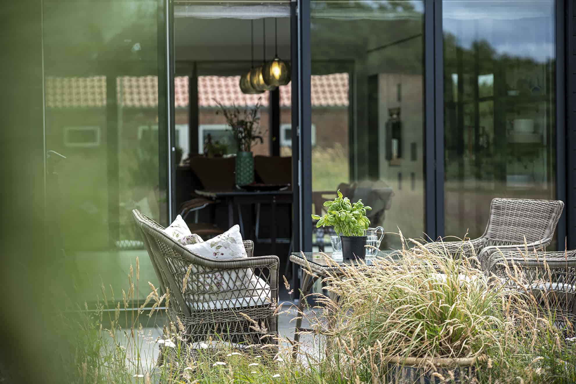 Skanlux Trend sommerhus. Arkitekttegnet sommerhus