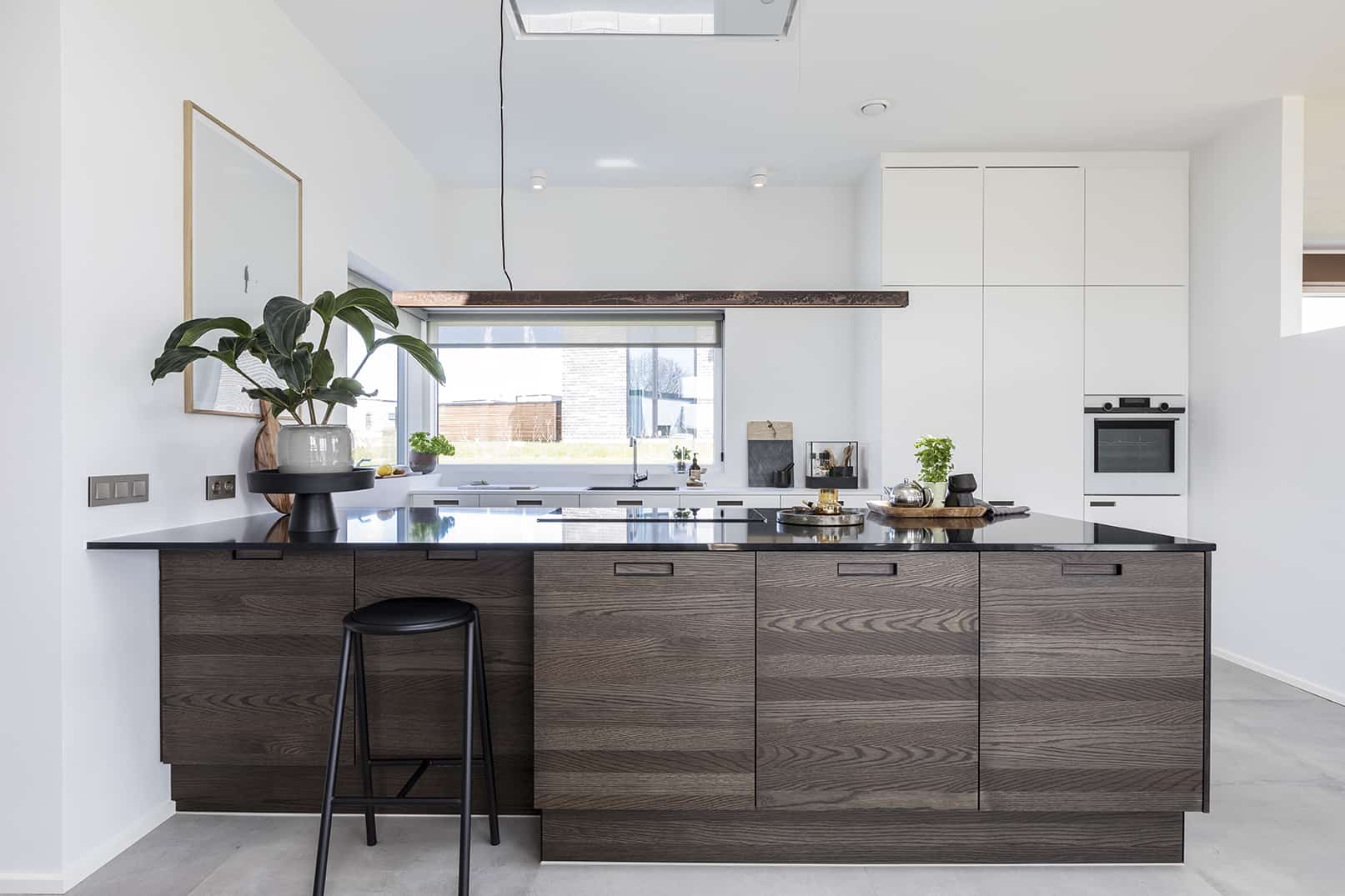 Skanlux Funkis hus. Arkitekttegnet luksushus
