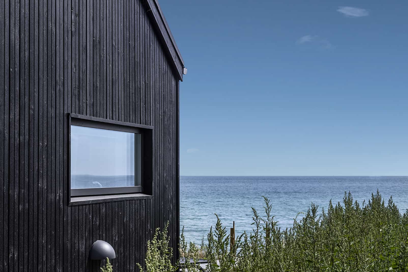 Skanlux Trend sommerhus fyldt. Arkitekttegnet sommerhus