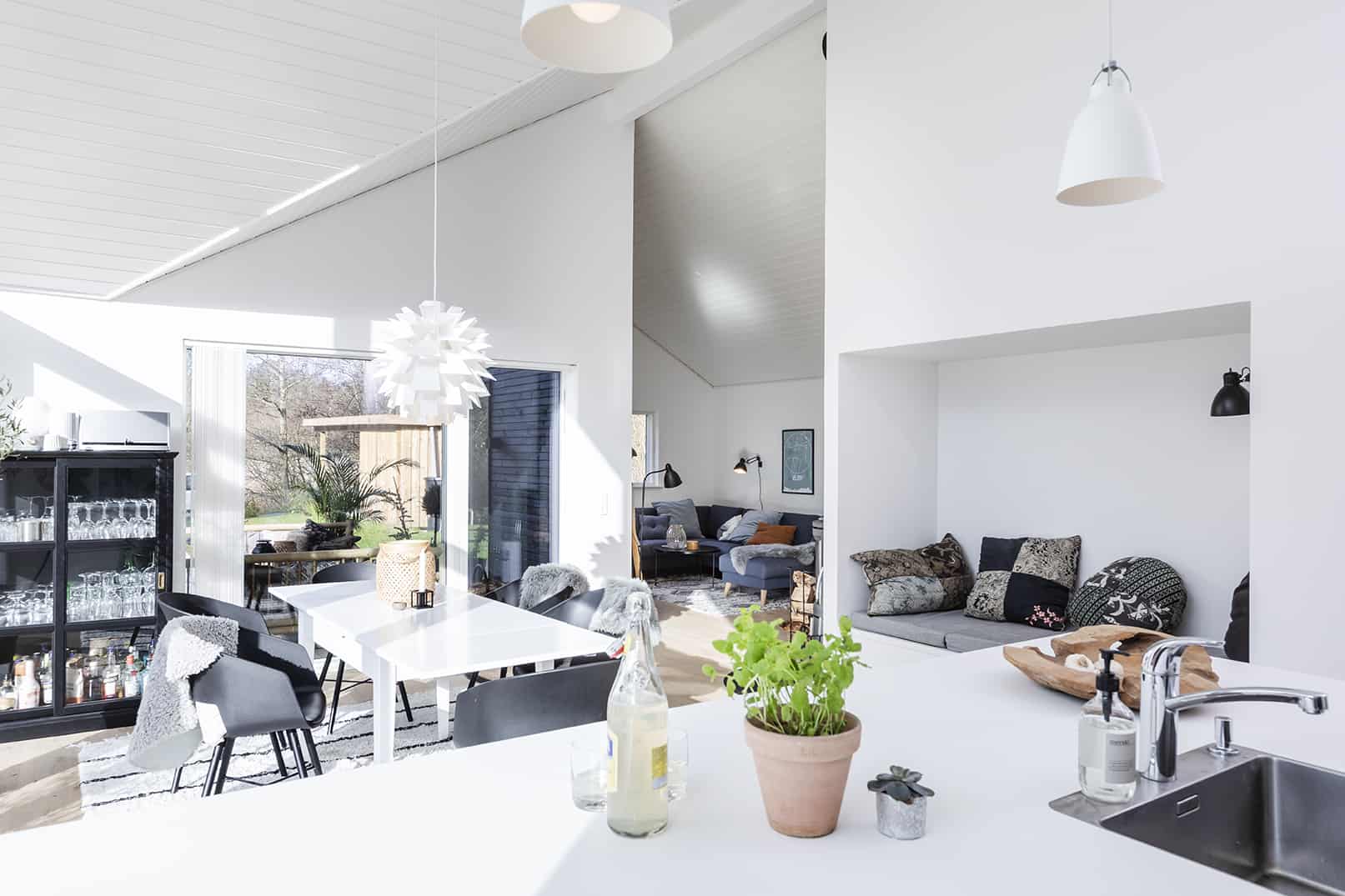 Alkove i sommerhuset. Skanlux byggefirma. Trend sommerhus.