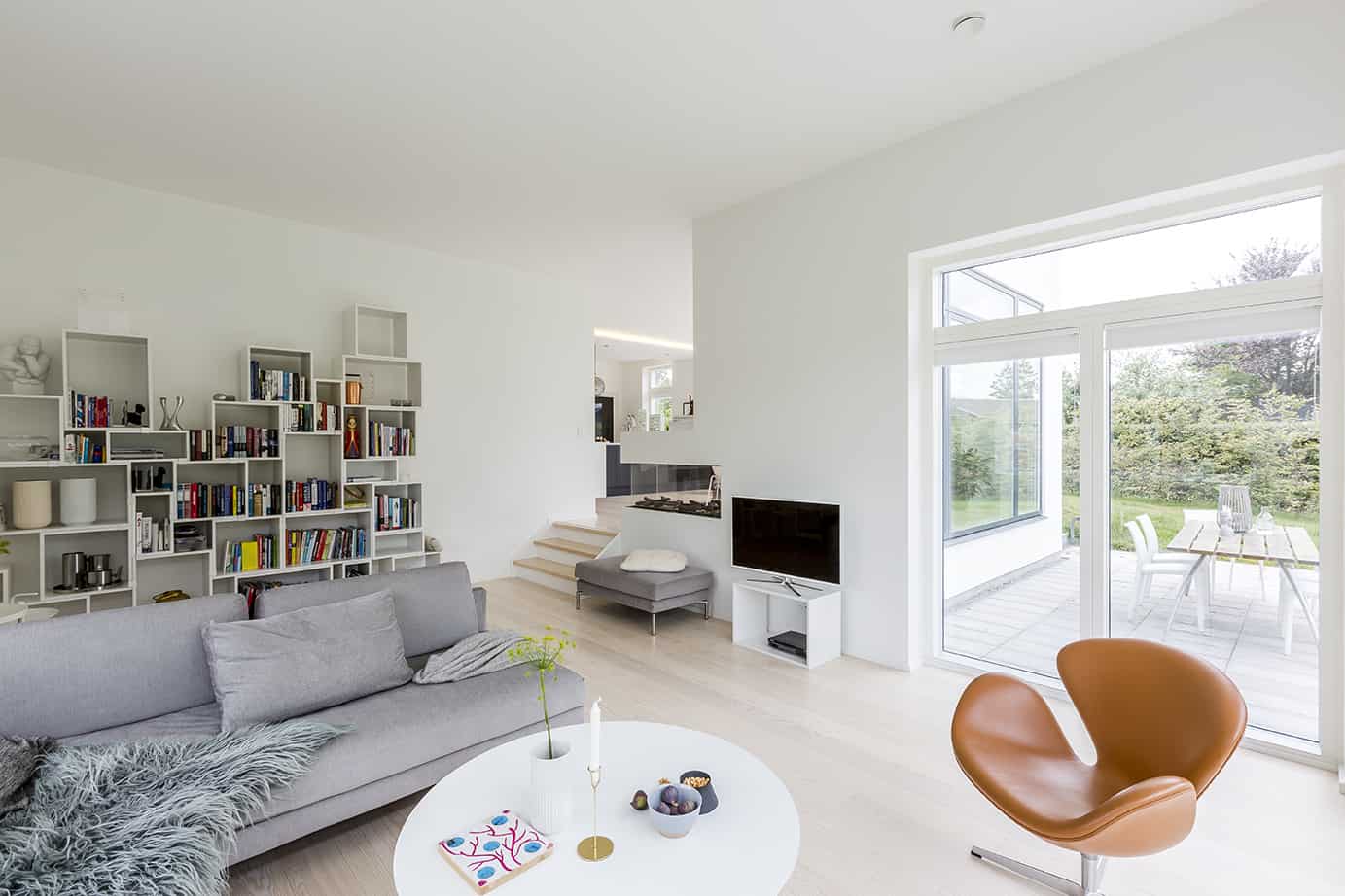 Skanlux Funkis hus. Arkitekttegnet luksushus