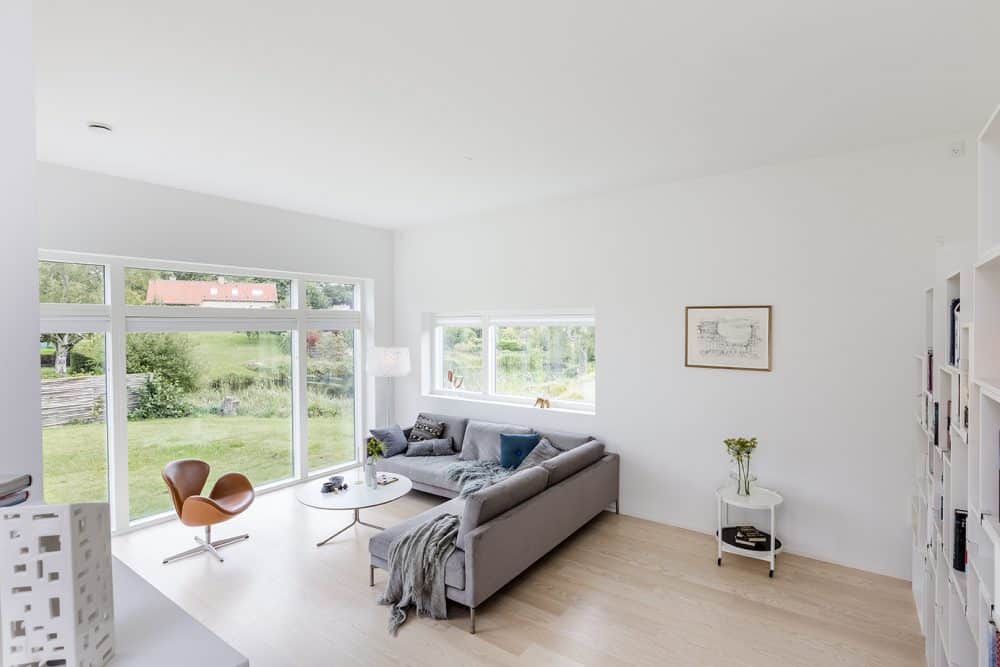 Skanlux Funkis hus. Arkitekttegnet luksushus