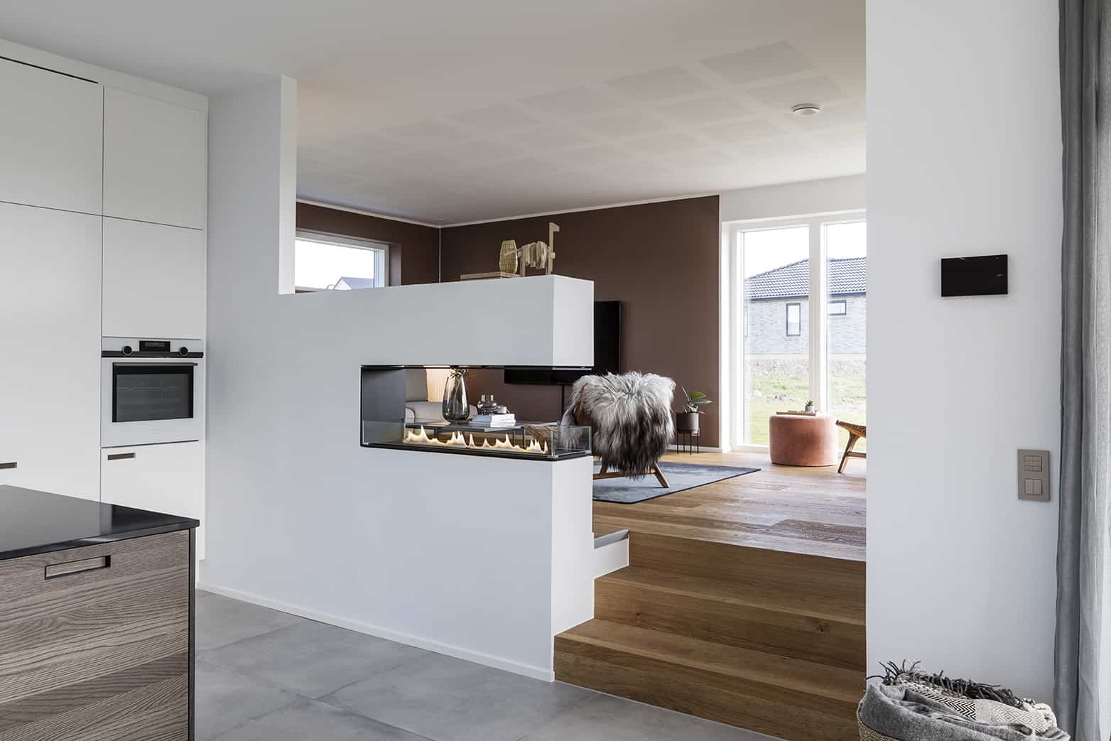 Skanlux Funkis hus. Arkitekttegnet luksushus