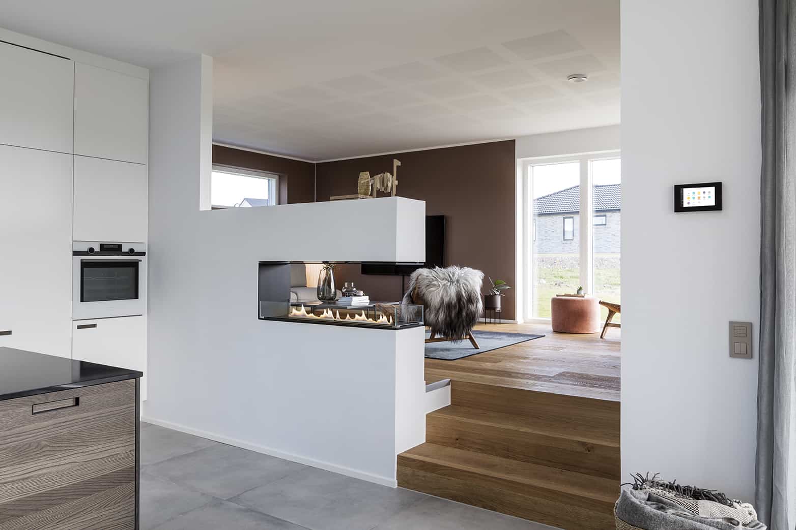 Skanlux Funkis hus. Arkitekttegnet luksushus