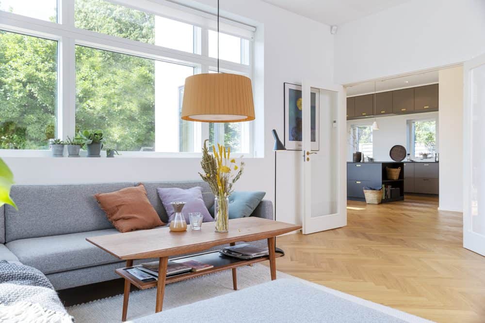 Skanlux Funkis 2-plan hus. Arkitekttegnet luksushus