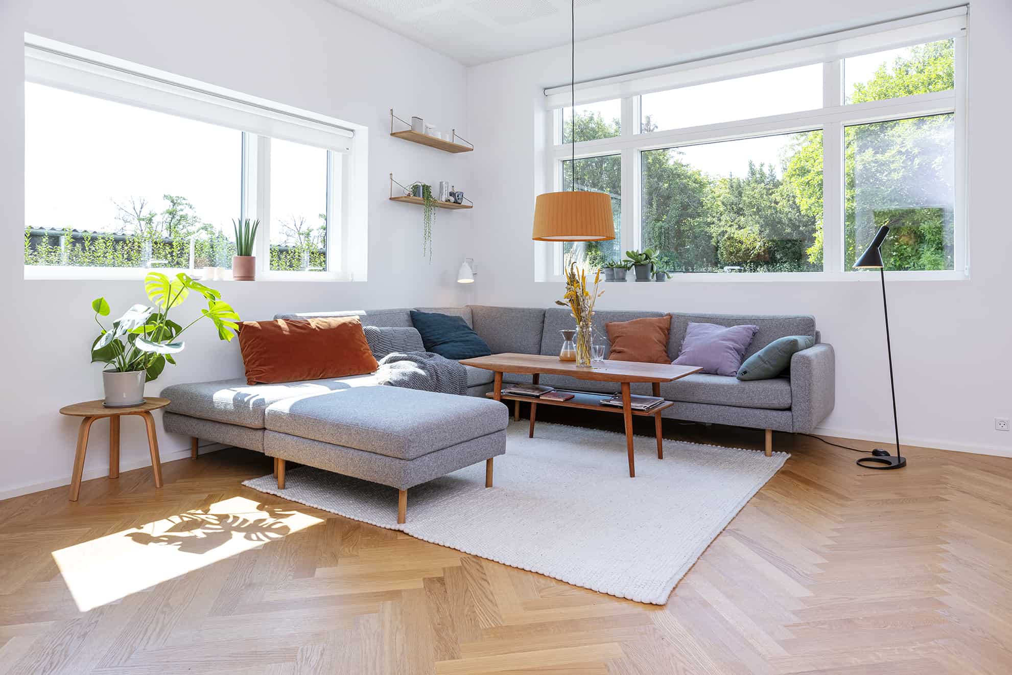 Skanlux Funkis 2-plan hus. Arkitekttegnet luksushus