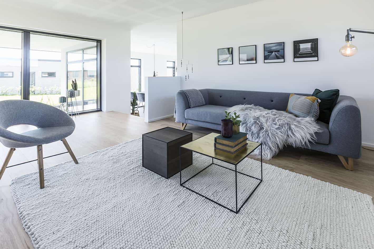 Skanlux Funkis hus. Arkitekttegnet luksushus