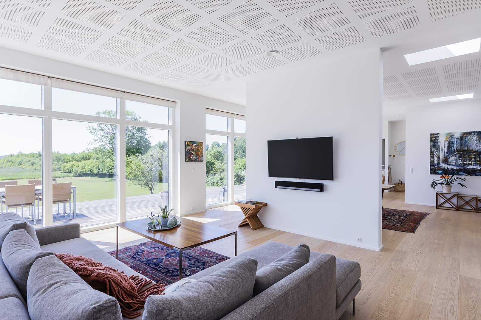 Skanlux Funkis hus. Arkitekttegnet luksushus