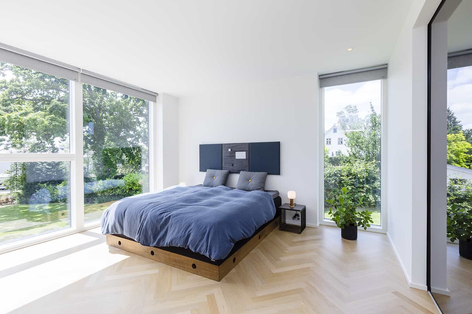 Skanlux Funkis 2-plan hus. Arkitekttegnet luksushus