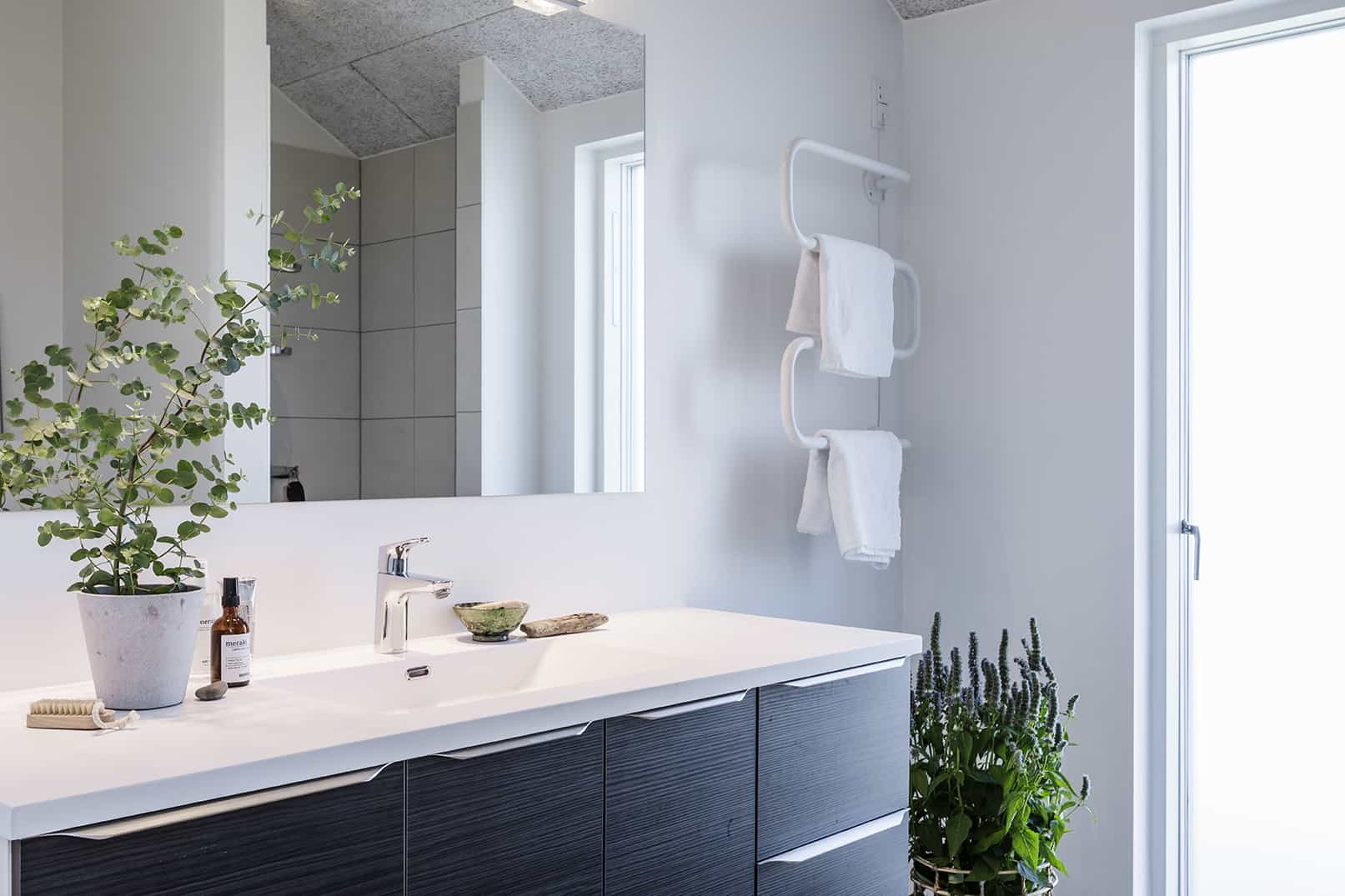 Badeværelse Skanlux Trend sommerhus.