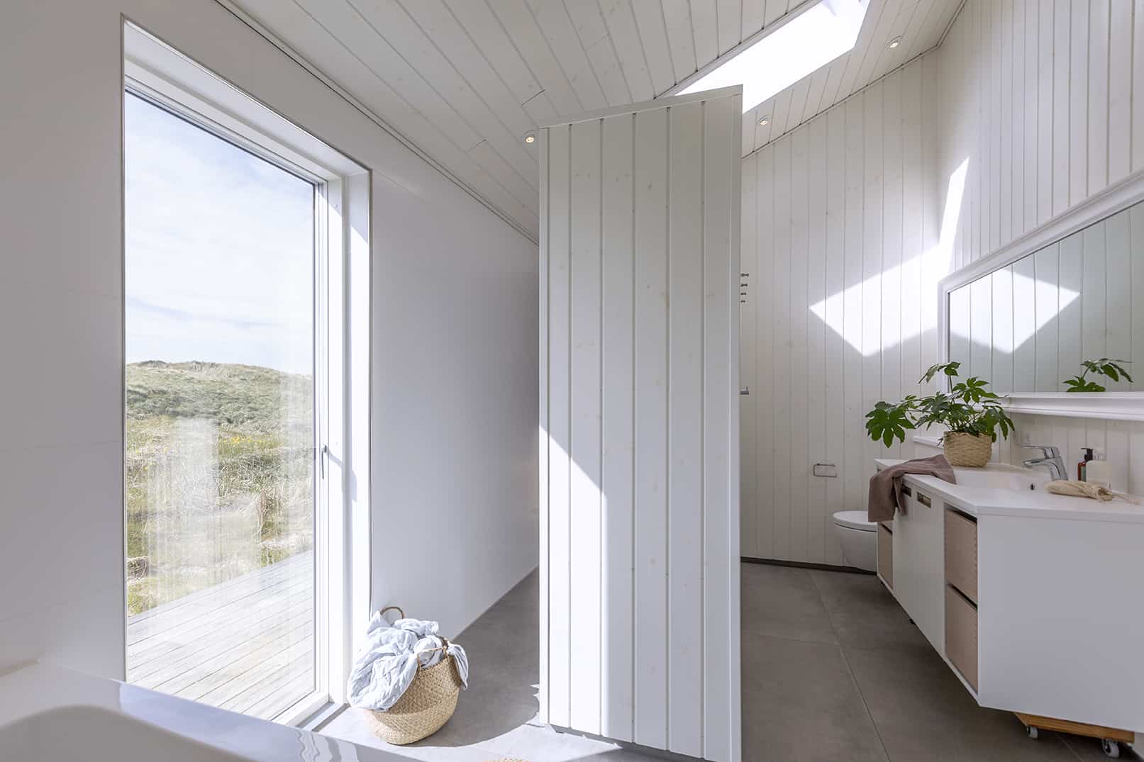 Badeværelse Skanlux Trend sommerhus.