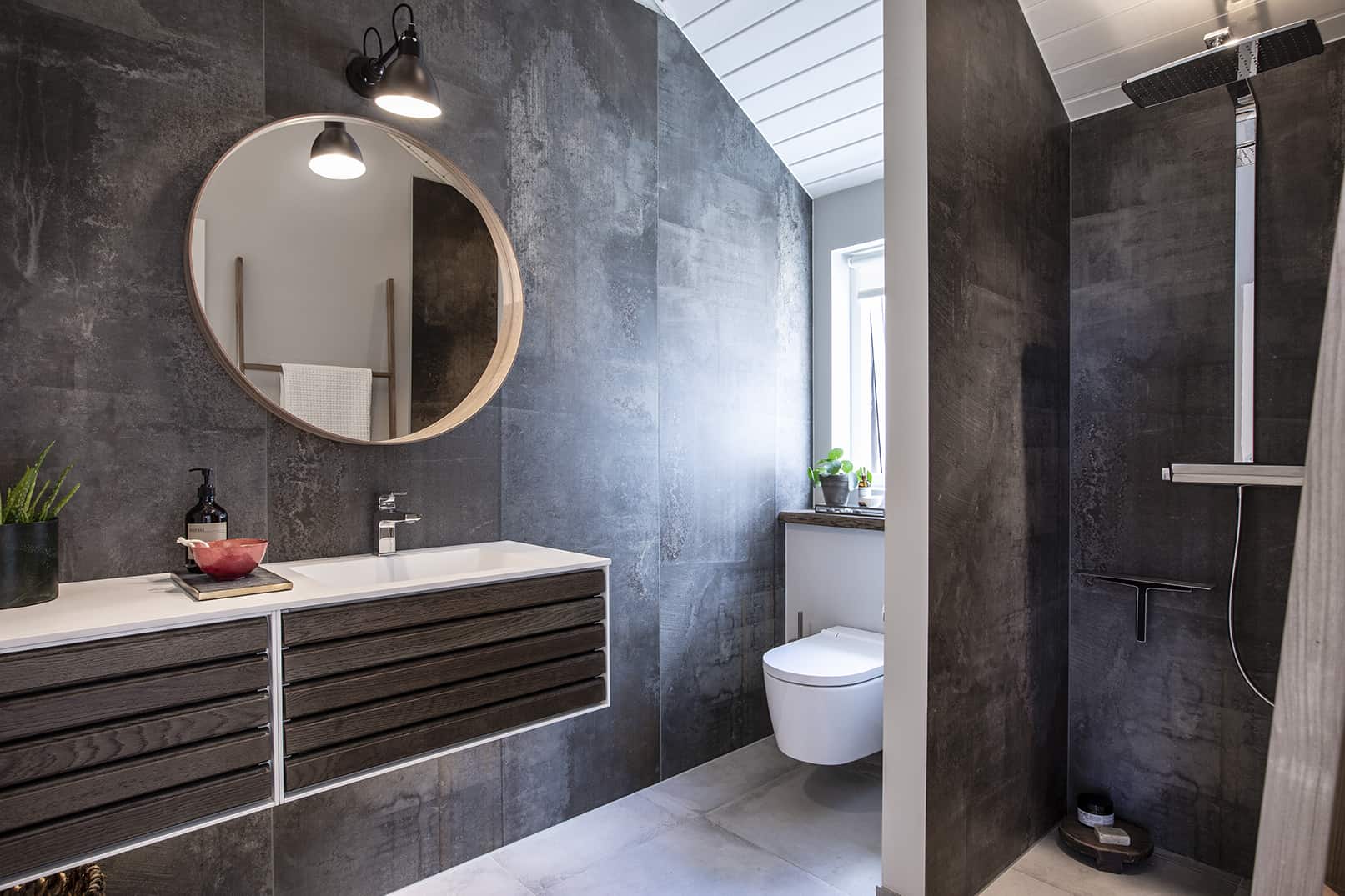 Badeværelse Skanlux Trend sommerhus.