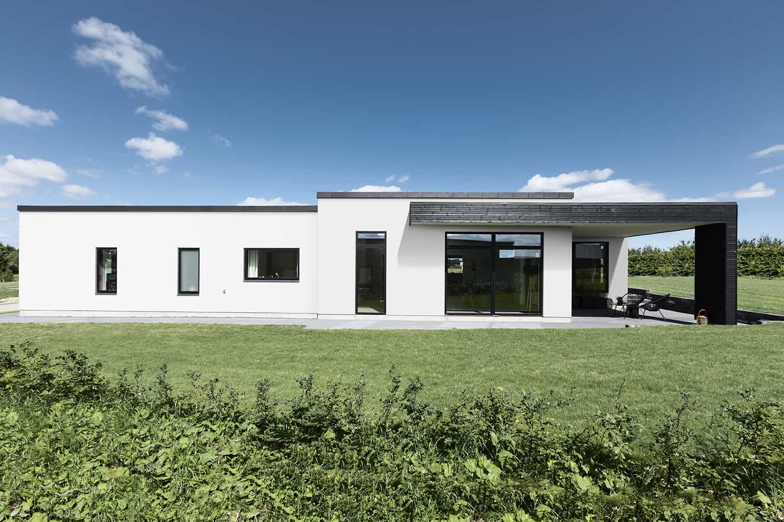 Skanlux Funkis hus. Arkitekttegnet luksushus