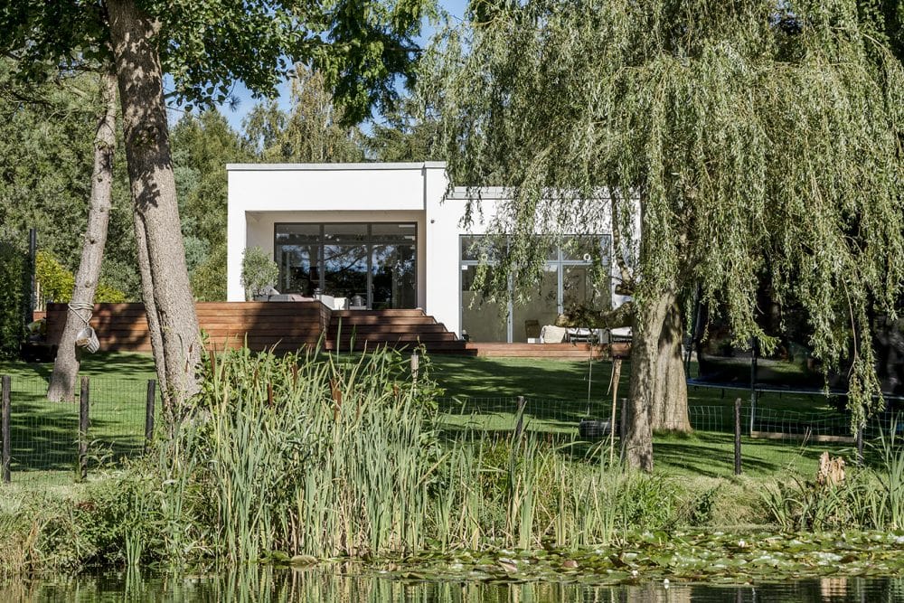Skanlux Funkis hus. Arkitekttegnet luksushus