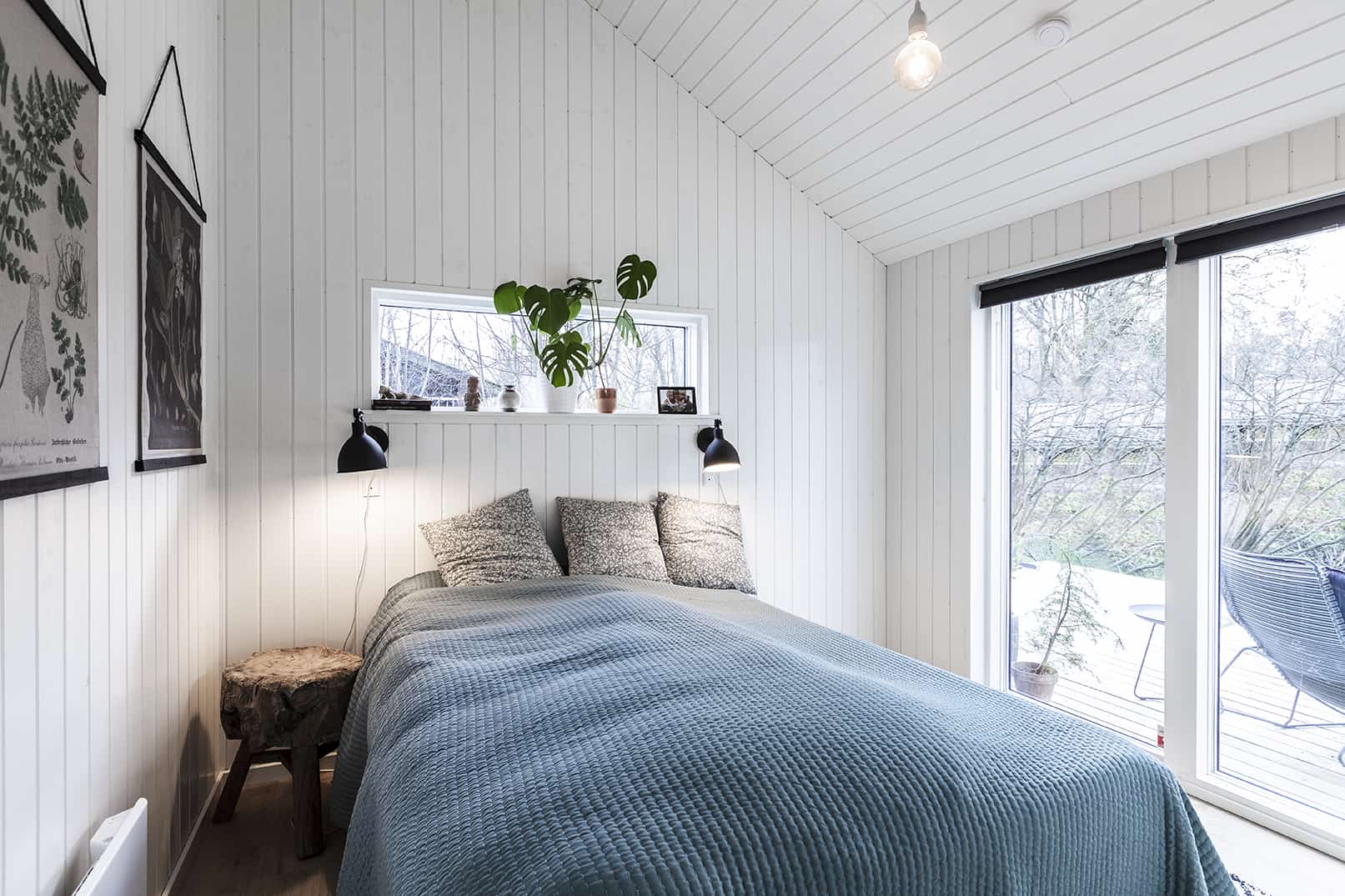 Skanlux Trend sommerhus soveværelse