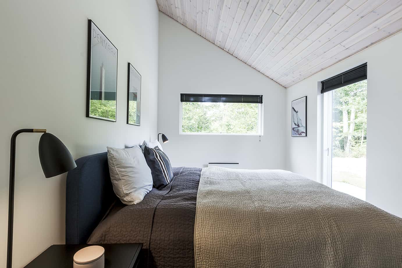 Skanlux Trend sommerhus soveværelse
