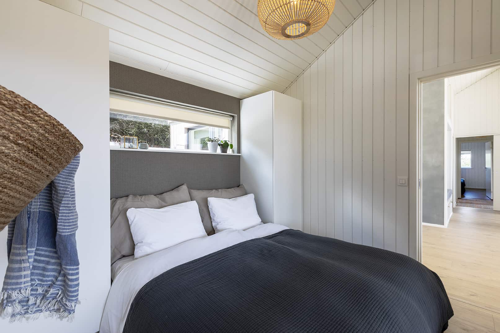 Skanlux Trend sommerhus soveværelse