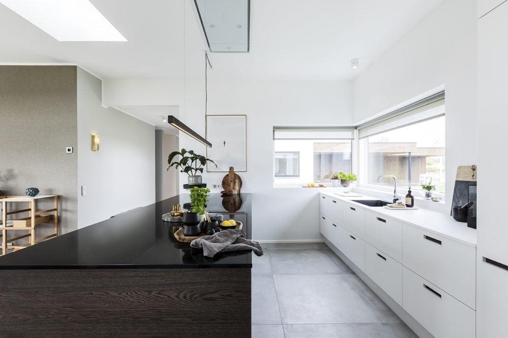 Skanlux Funkis hus. Arkitekttegnet luksushus