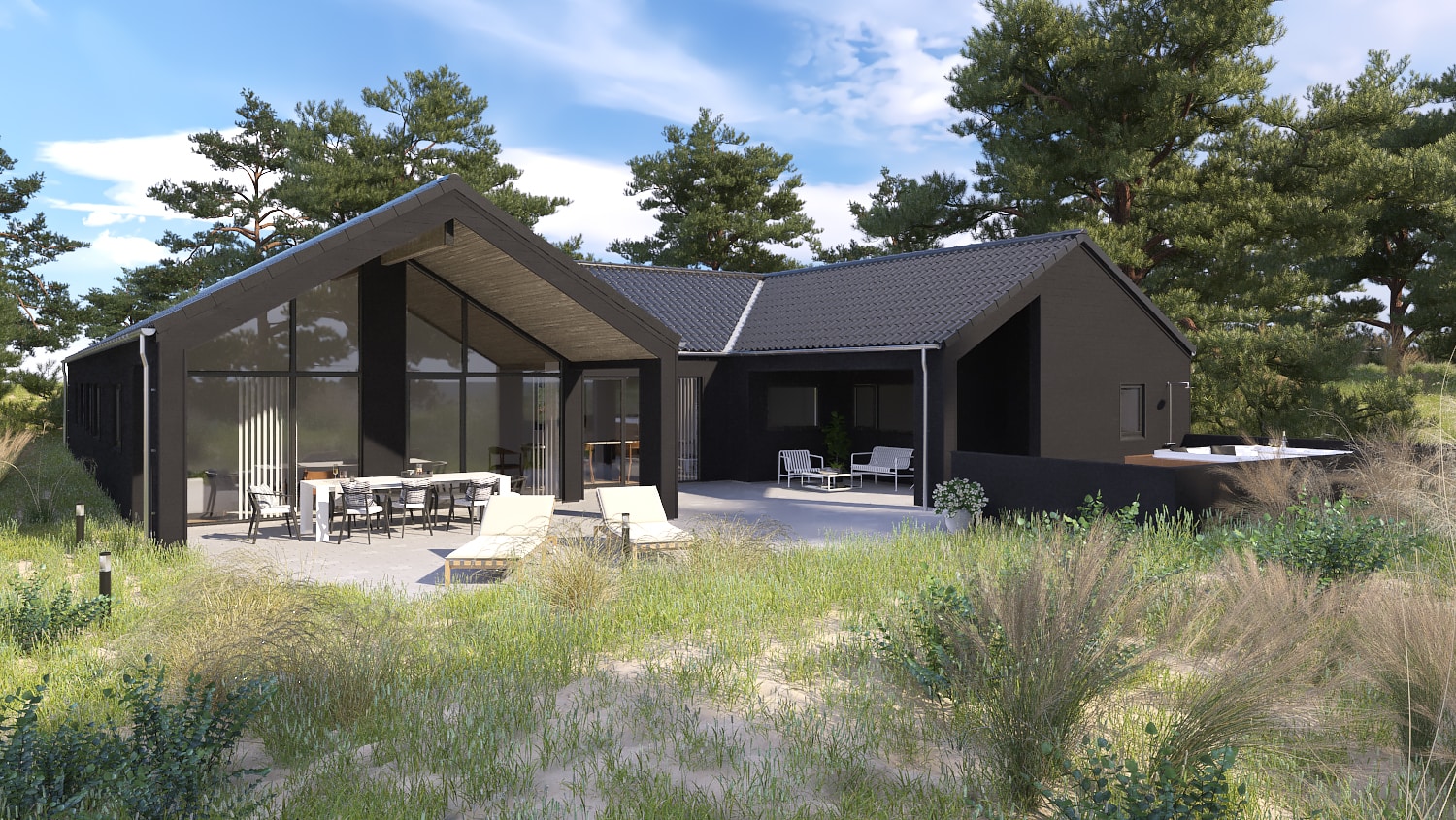 Skanlux Aqua+ sommerhus. Luksus og komfort i topklasse.