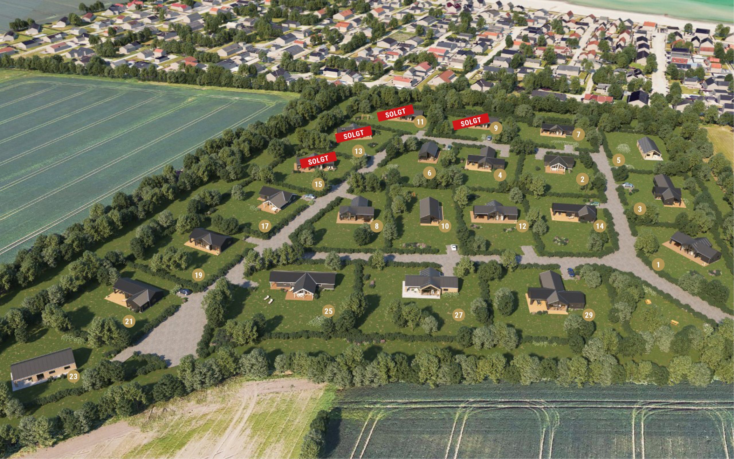 Skanlux grunde til salg Hasmark Strand
