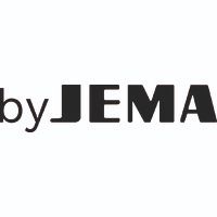 Byjema logo med sort skrift