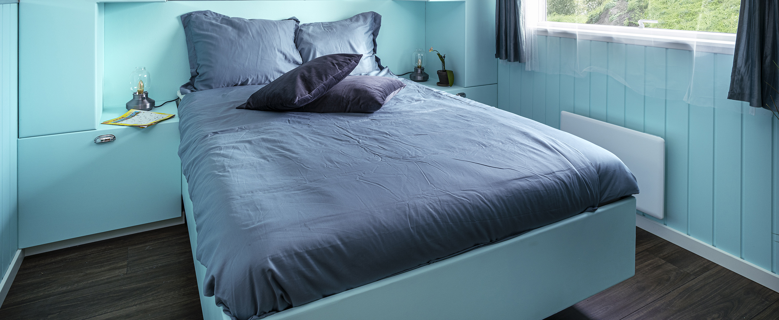 Maria Martin soveværelse Skanlux Byggefirma TV2 Sommerdrømme