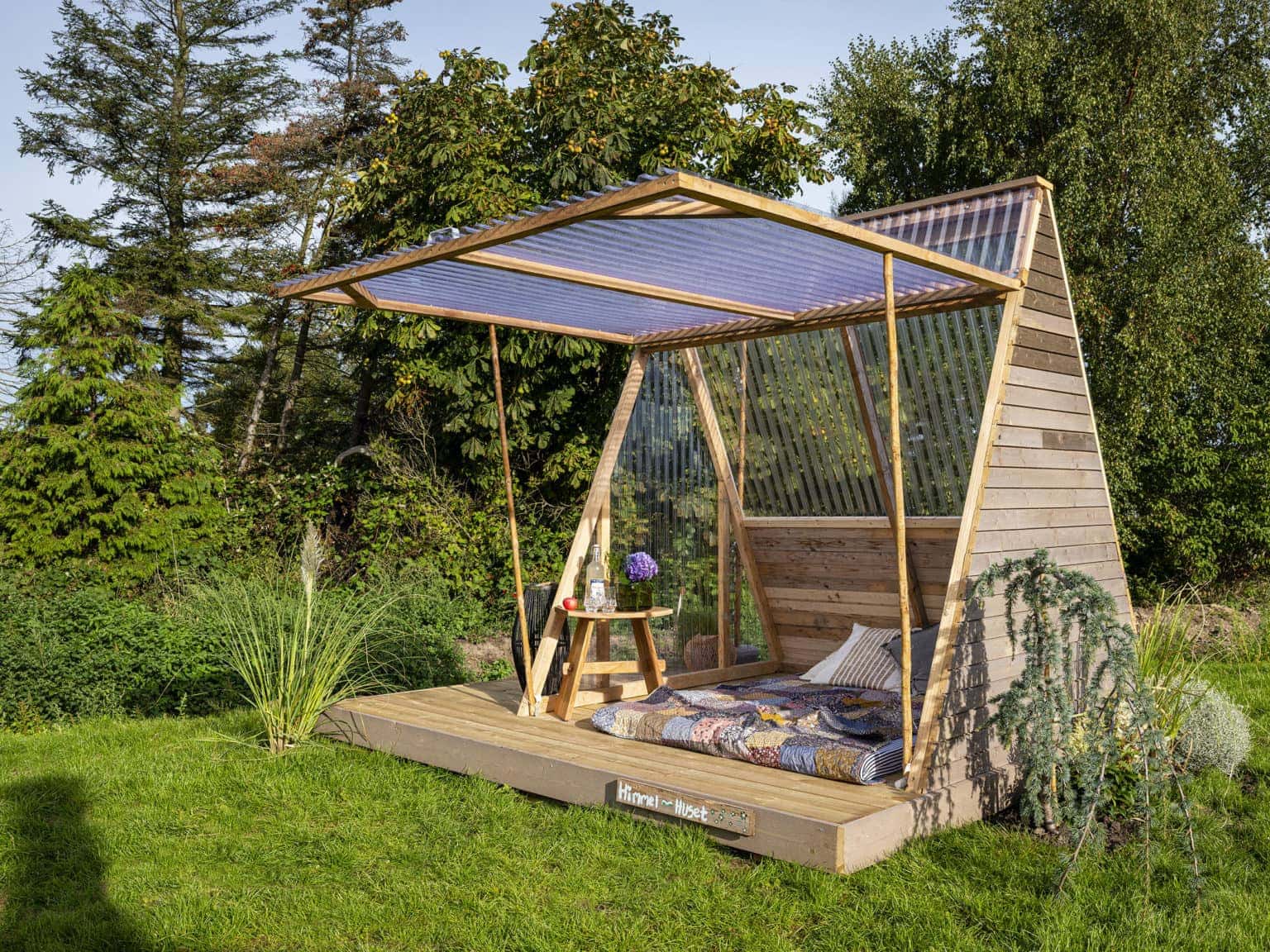 Afslapningssted i uderum