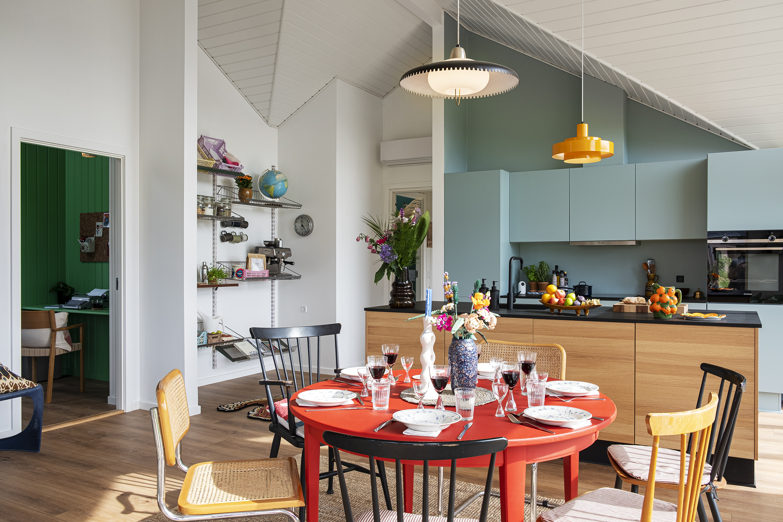 Sommerdrømme TV 2 køkken/alrum - Skanlux Trend sommerhus