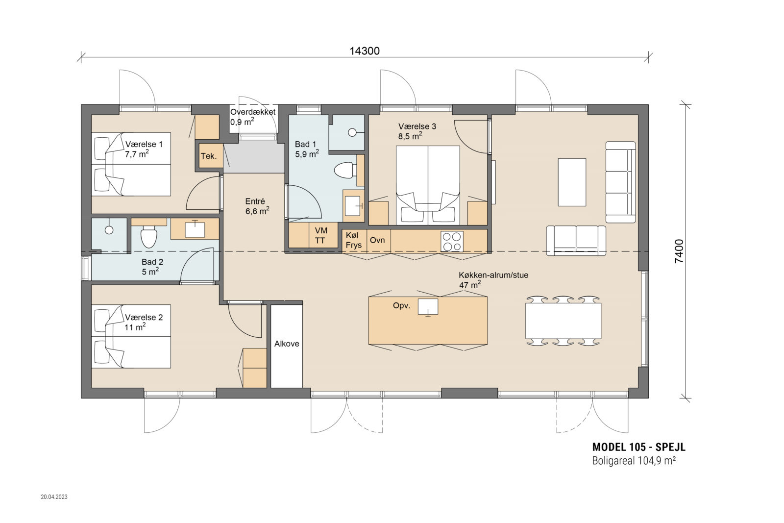Skanlux planløsning