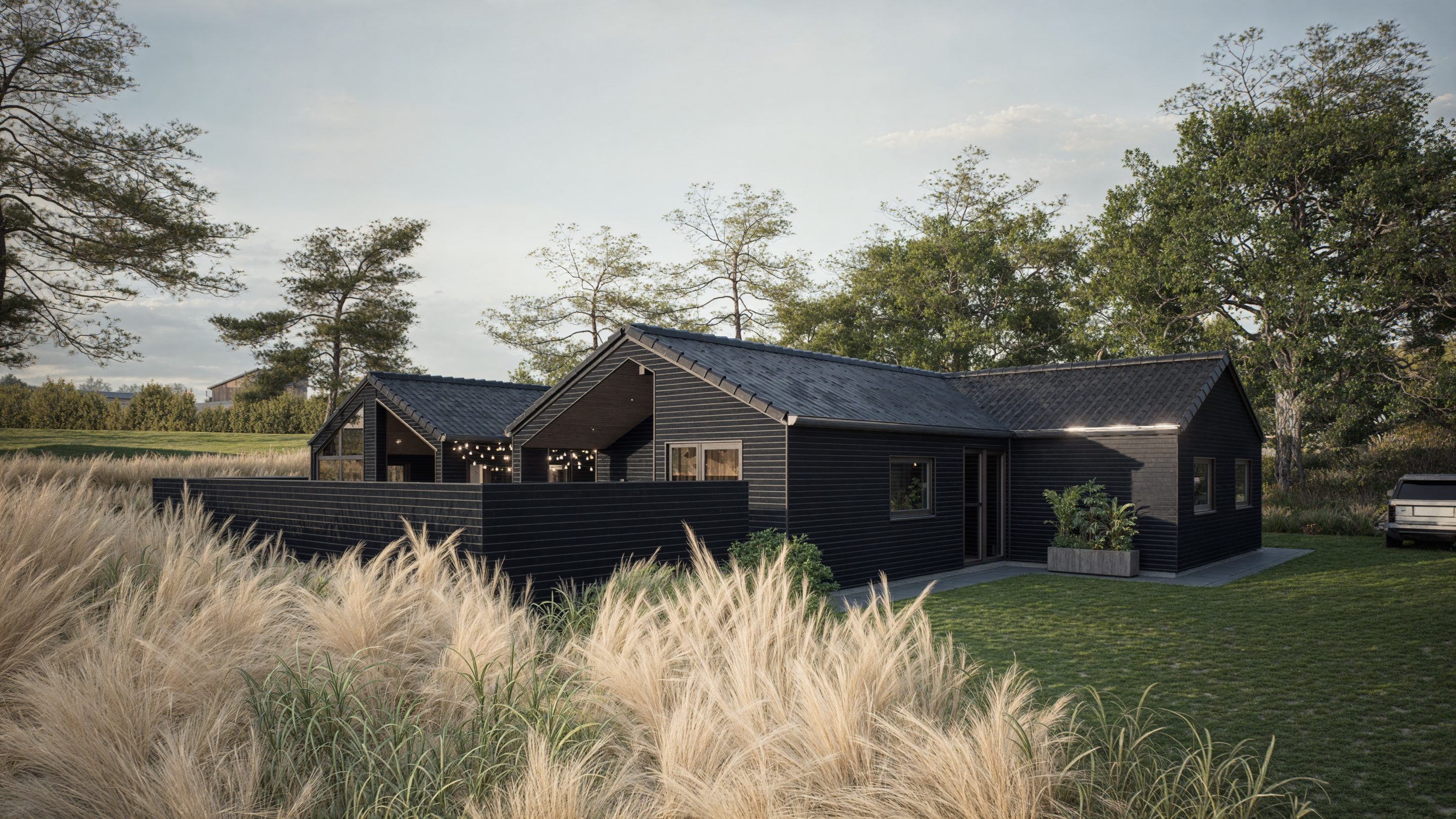 Skanlux wellnesssommerhus facade fra forside